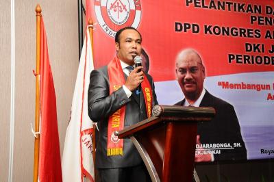 Pelantikan Bapak MM ARDY MBALEMBOUT SH MH