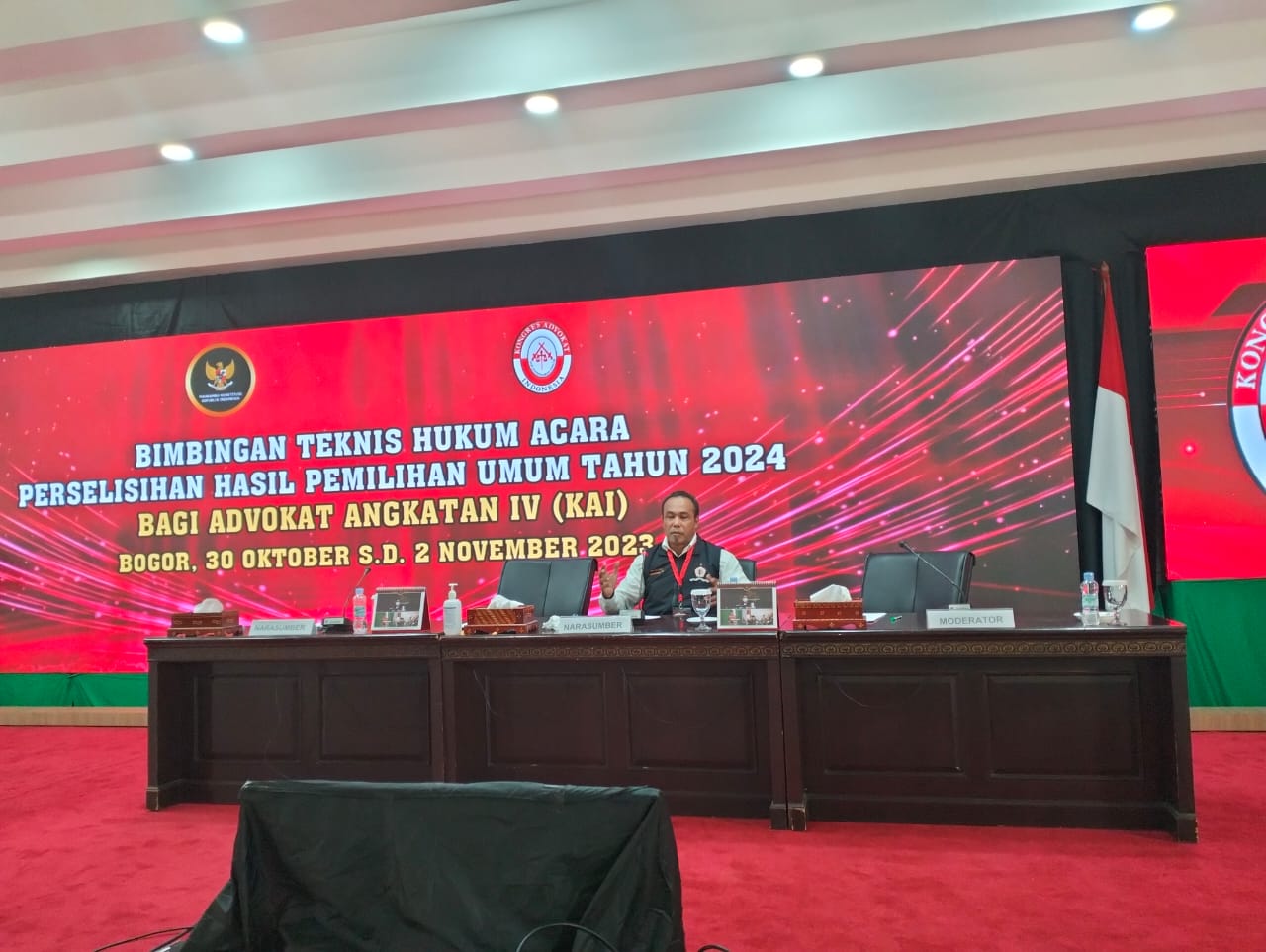 Diklat teknis Hukum Acara MK @pusdiklat MK Cisarua